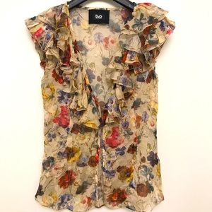 Dolce and Gabbana silk top